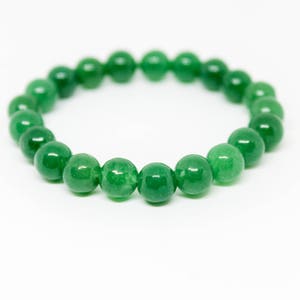 8mm Green Aventurine Bracelet - Womens Beaded Bracelet, Bracelet for Men, Green Gemstone Bracelet, Aventurine Bead Bracelet, Green Bracelet