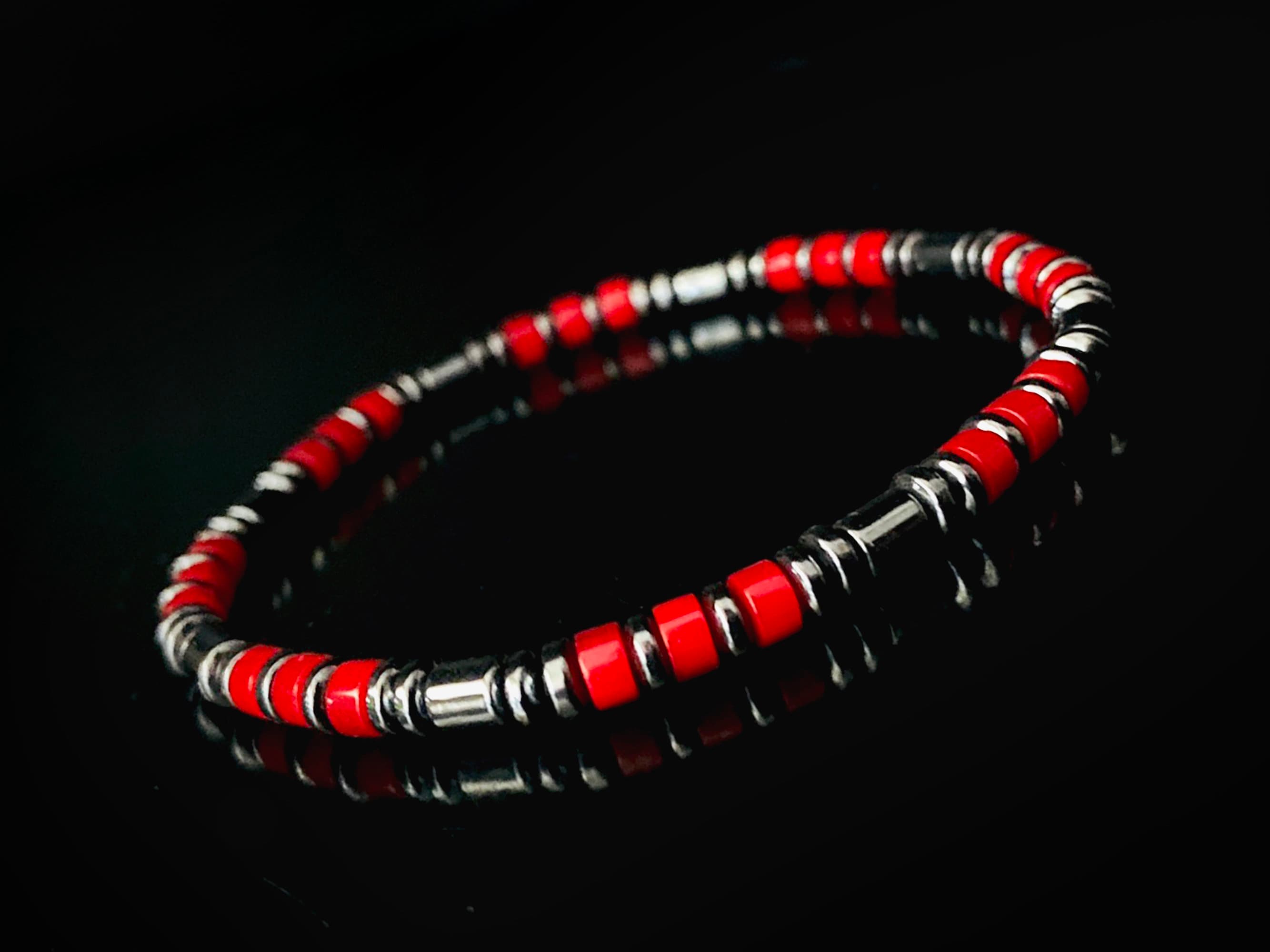 Red Coral Bracelet - Etsy