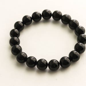 Shungite Bracelet Natural Shungite, Beaded bracelet Men Bracelet Bracelet for Men Gift for Boyfriend