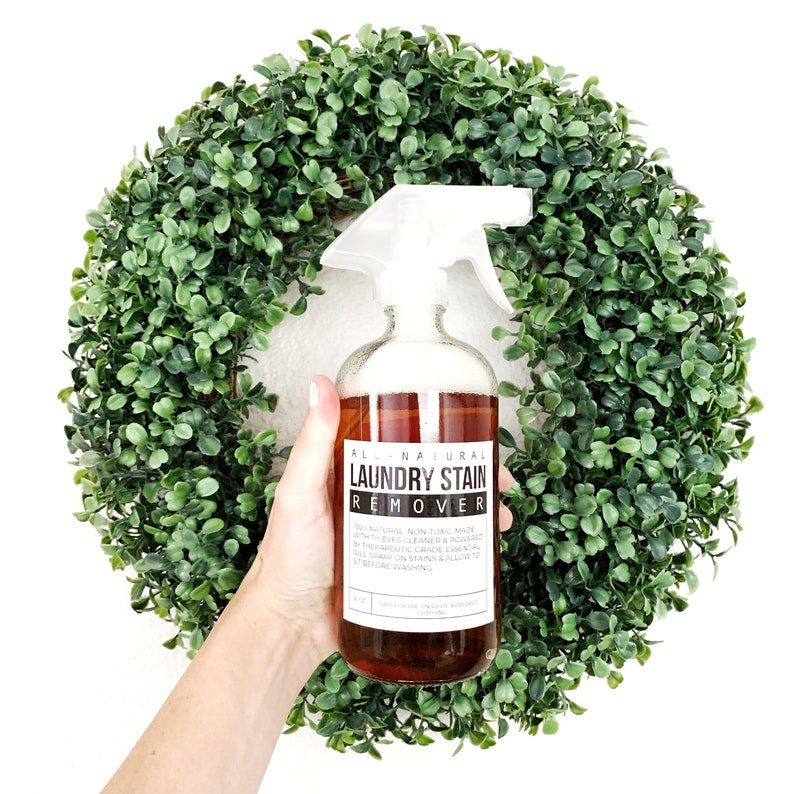 Stain Remover Label Laundry Label Digital Download Etsy