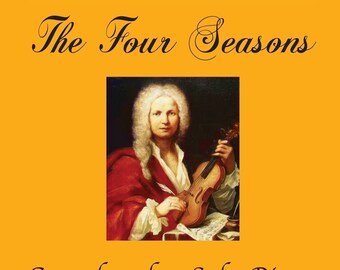 Book: Antonio Vivaldi - The Four Seasons, Complete - for Solo Piano