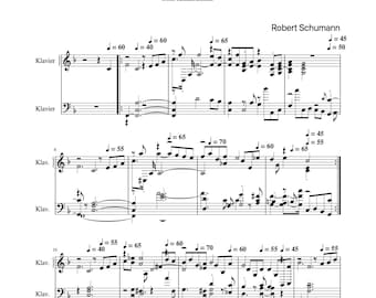 ロベルト・シューマン作曲「トロイメライ」 - デジタル楽譜 - F調