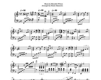 Piano Music Sheets - Till There was you - Meredith Wilson - Arranged by Shuko Sakamoto - Digital Download