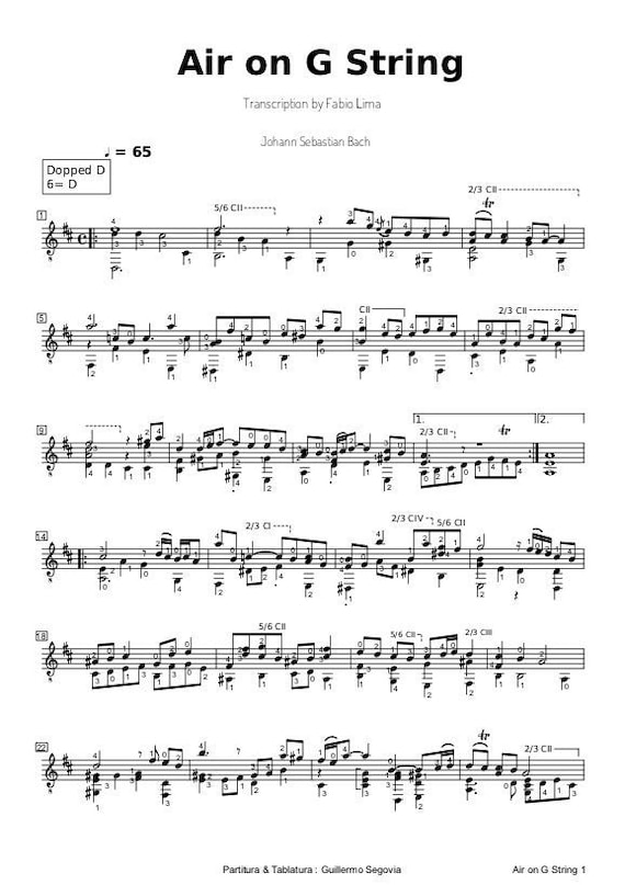 Air cheap bach guitar