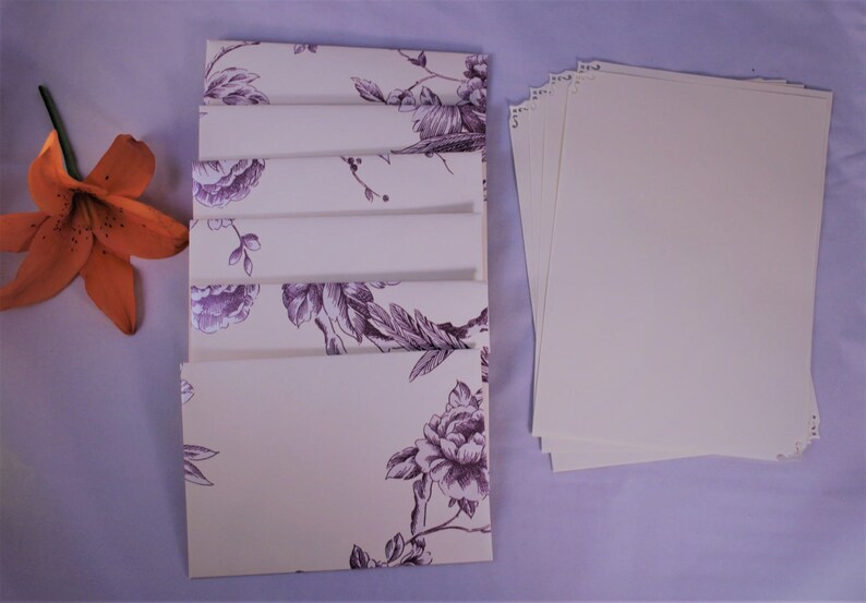 Boxed Stationery gift set Letter writing Stationery set Etsy