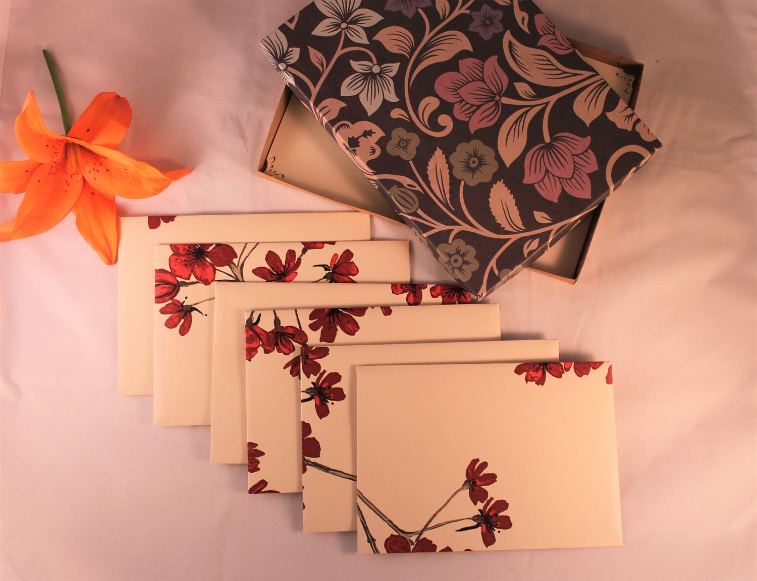 Stationery Gift Set With Writing Paper Handmade Envelopes Etsy