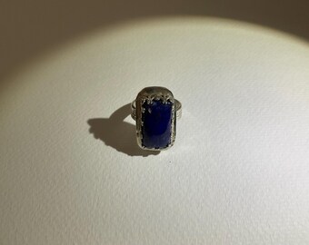 Simple Lapis ring