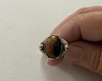 Tiger Eye Ring