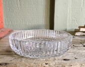 Waterford Crystal Shallow Bowl Wine Bottle Coaster Champagne Holder Colleen Short Stem Candy Dish Bonbon Dish Lead Crystal