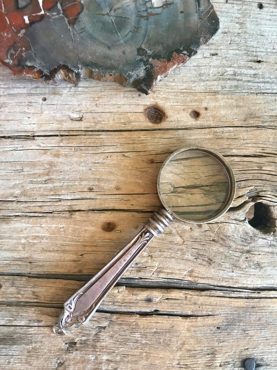 Sterling Silver / Magnifying Glass / Magnifying Pe