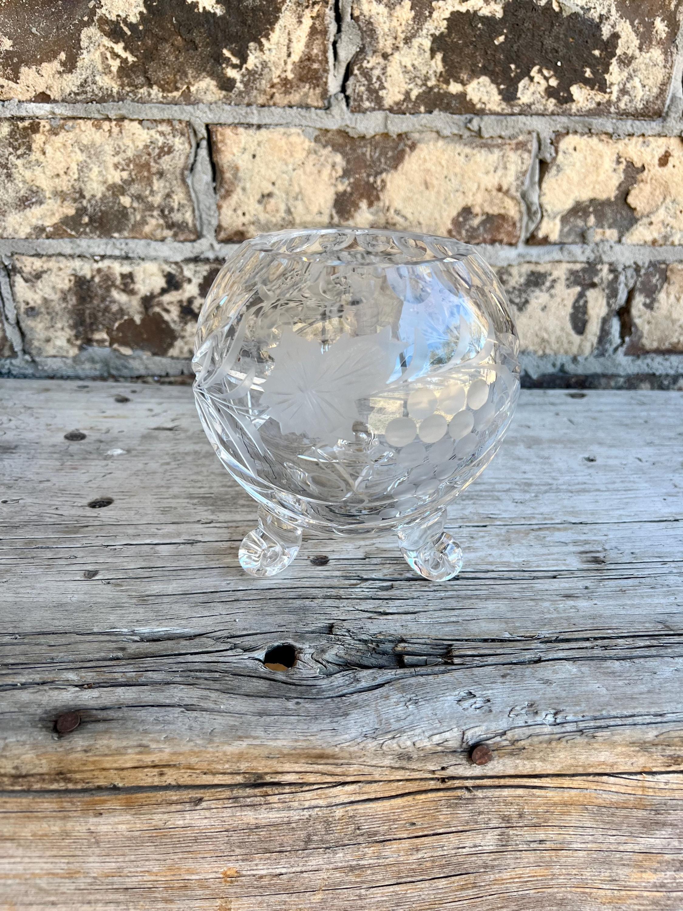 Irena Crystal Vase - Etsy