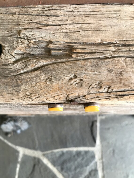 Sterling Silver / Yellow Bakelite / Butterscotch … - image 4