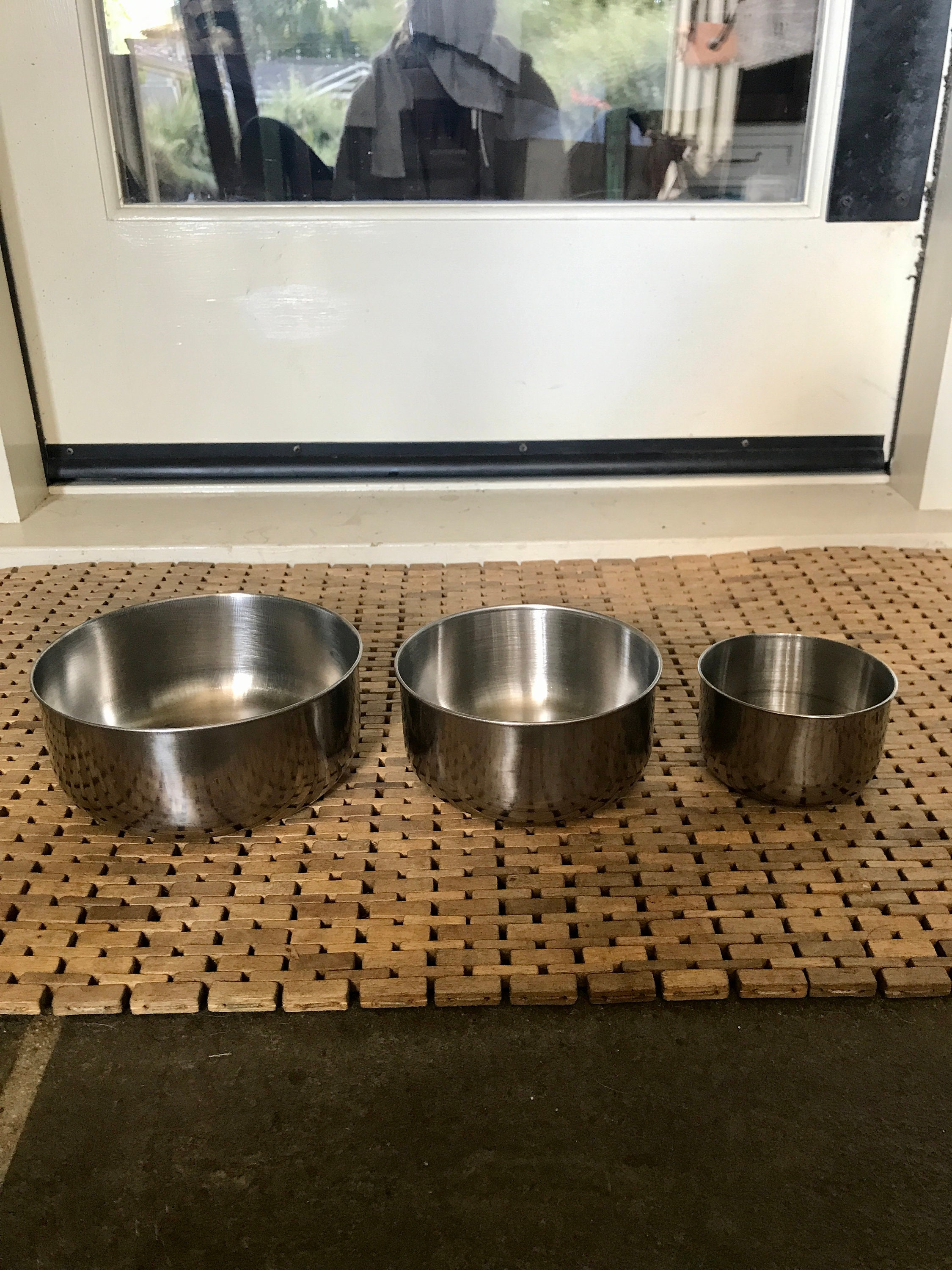 Stainless Steel Mixing Bowls — Set of 3