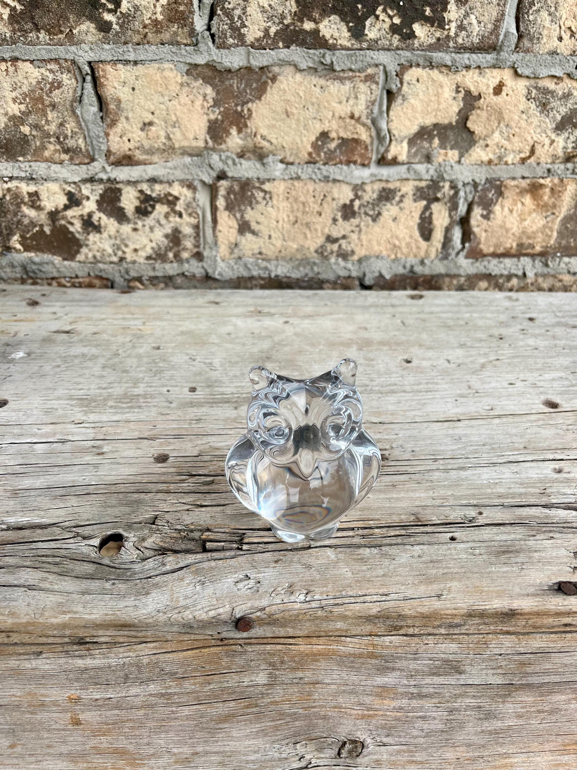 ヴィンテージ　ダウム　フランス　イーグル　クリスタル　彫刻　Daum French Daum Crystal - Etsy