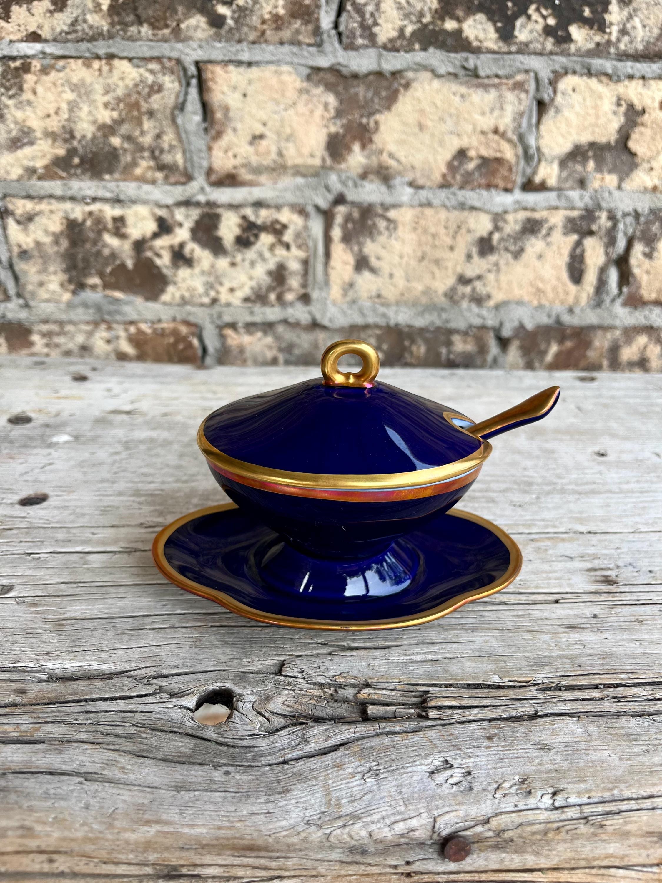 Blue Cobalt Limoges - Etsy