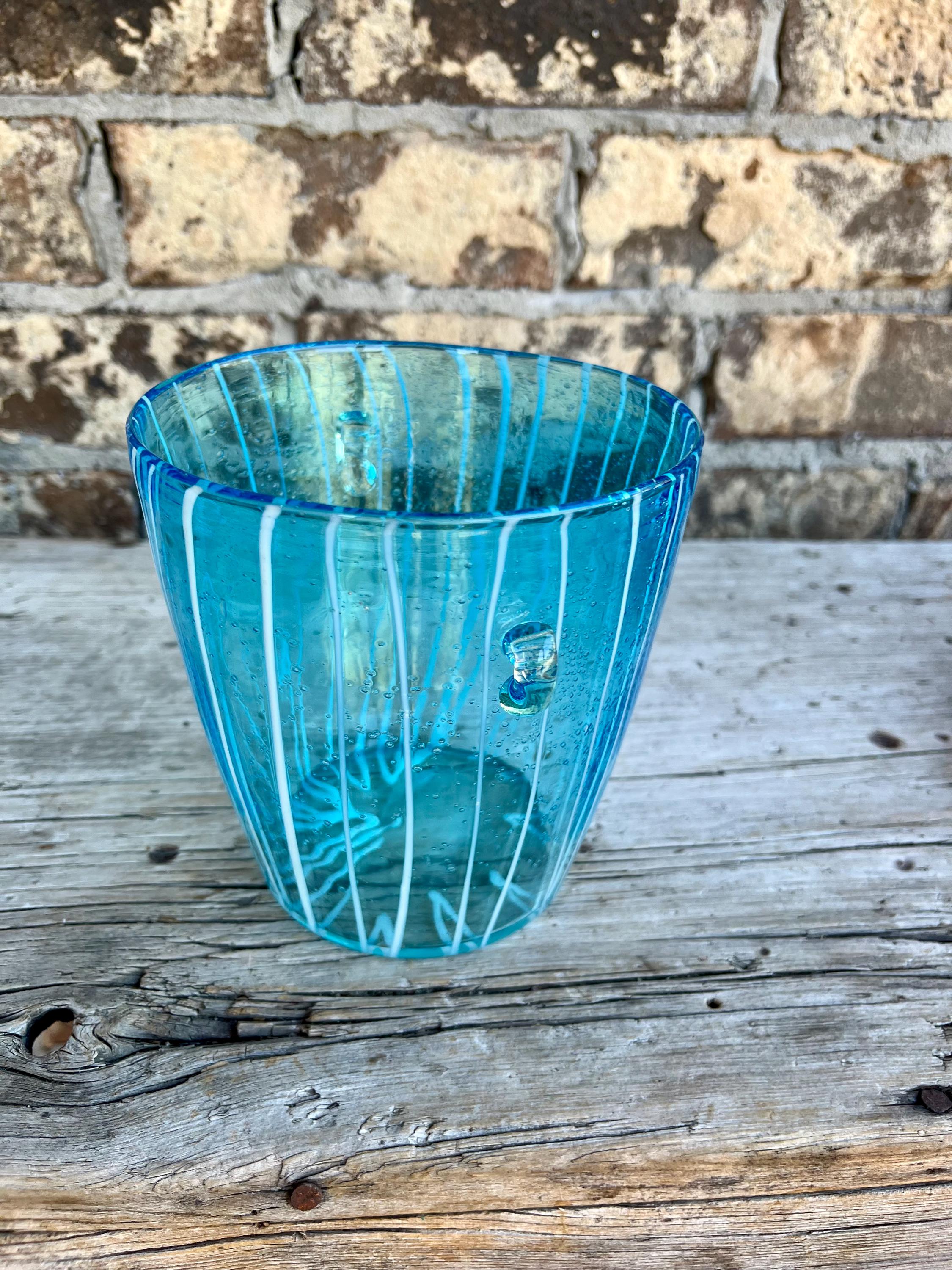 Art Glass / Murano Glass / Ice Bucket / Venini for Disaronno
