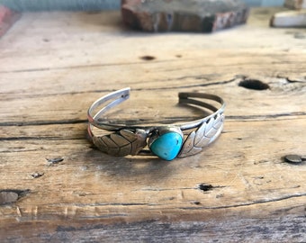 Vintage Estate Semi-precious Gemstone 925 Sterling Silver