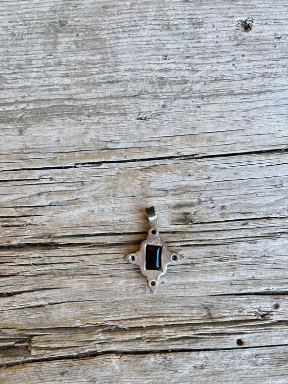 Sterling Silver / Ruby Gemstone / Ruby Pendant / … - image 3