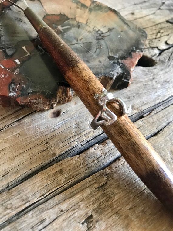 Sterling Silver / Frog Ring / Open Work / Split S… - image 6