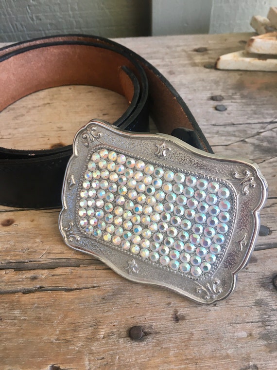 Large shop silver belt