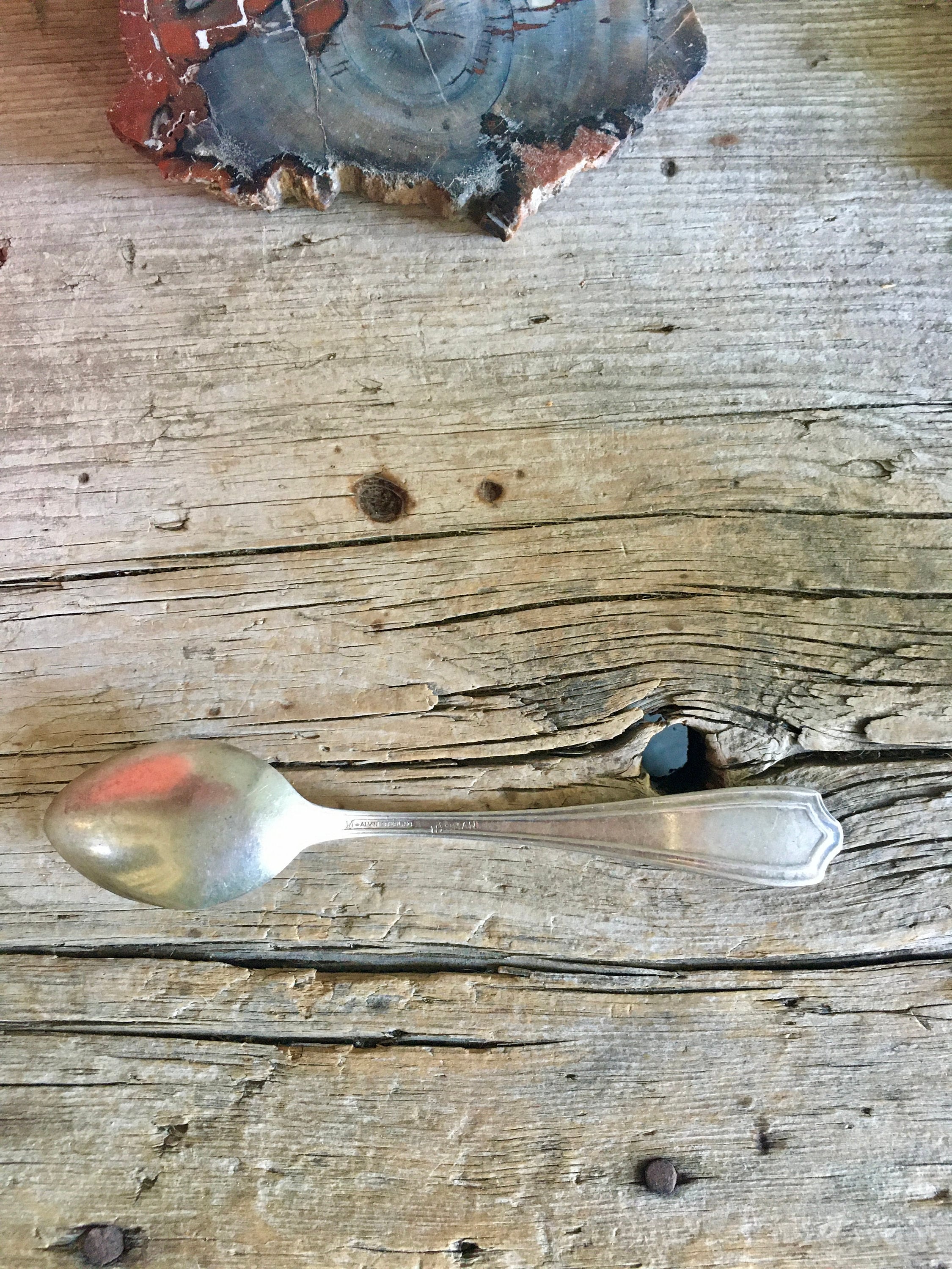 Alvin Corporation / Sterling Silver / Francis I / Teaspoon / Etsy