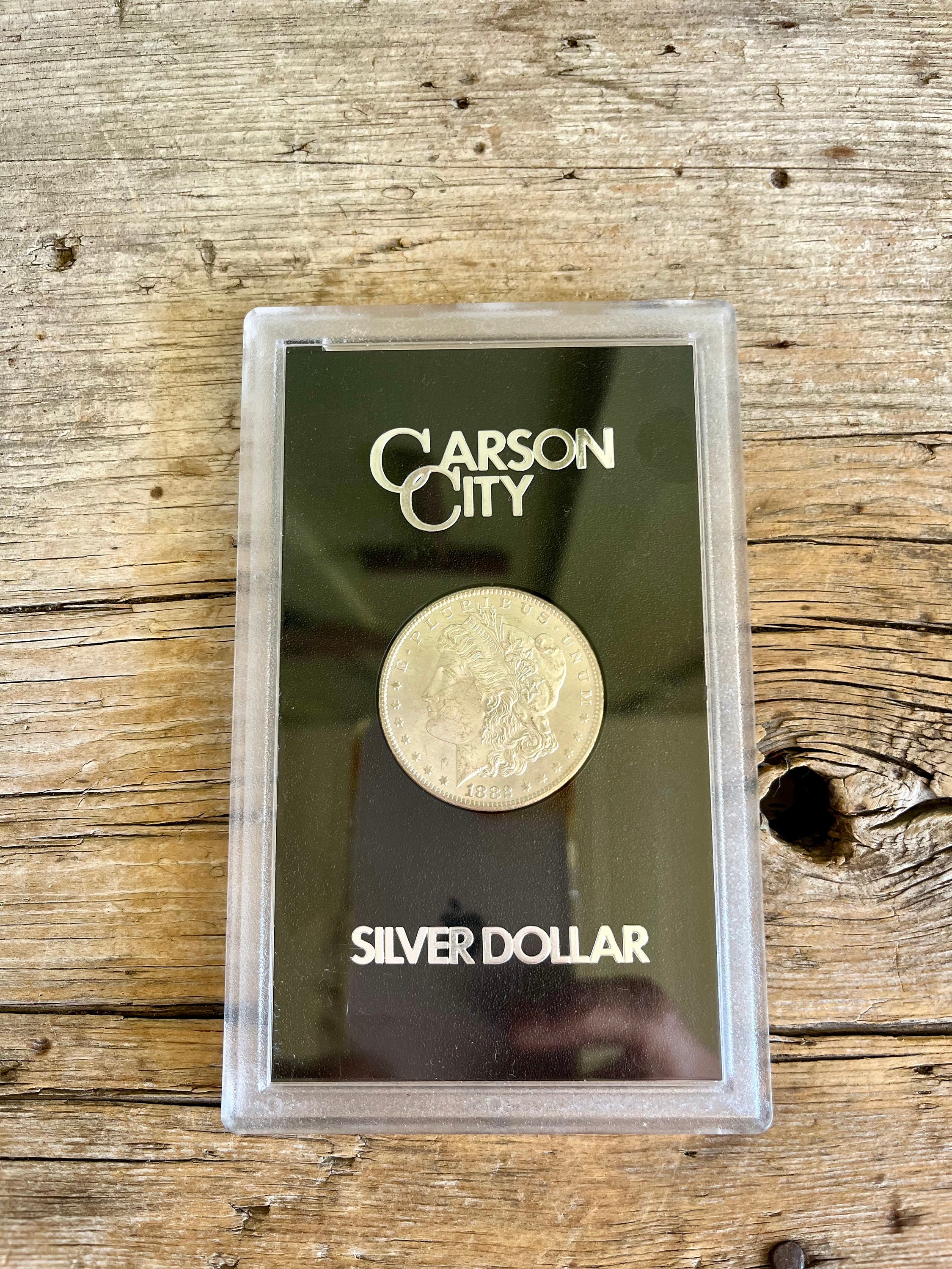 Officially Sealed Carson City Mint Morgan Silver Dollars