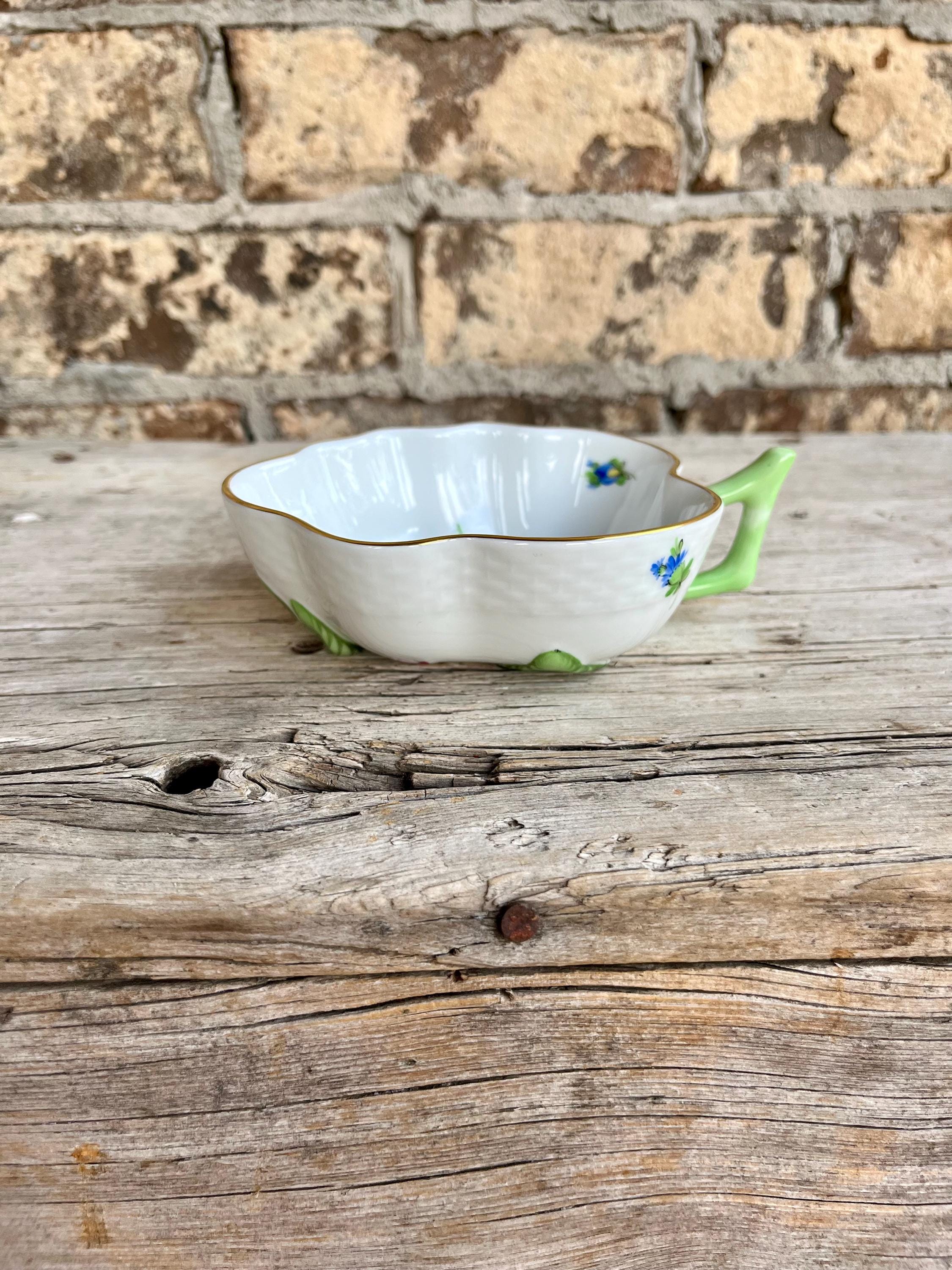 Herend Porcelain / Thousand Flowers / Green Handle / Hand Painted