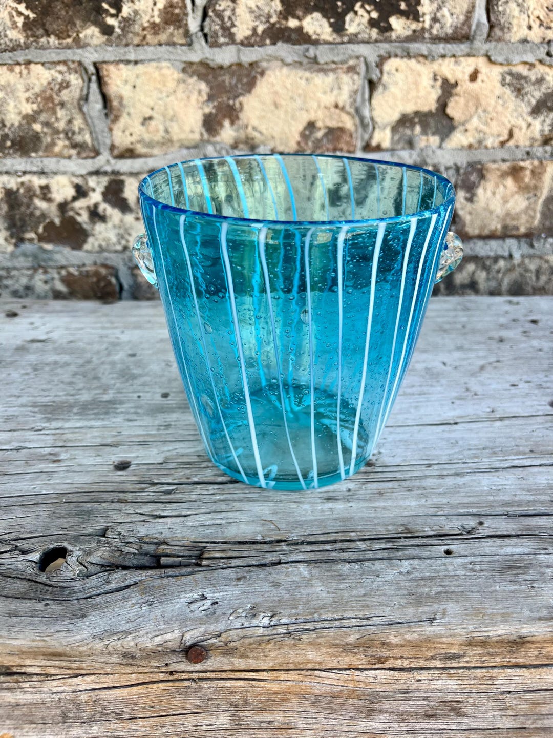 Art Glass / Murano Glass / Ice Bucket / Venini for Disaronno