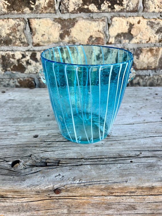 Art Glass / Murano Glass / Ice Bucket / Venini for Disaronno