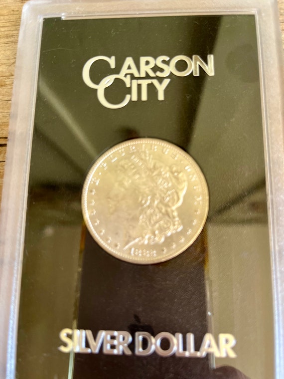 Officially Sealed Carson City Mint Morgan Silver Dollars