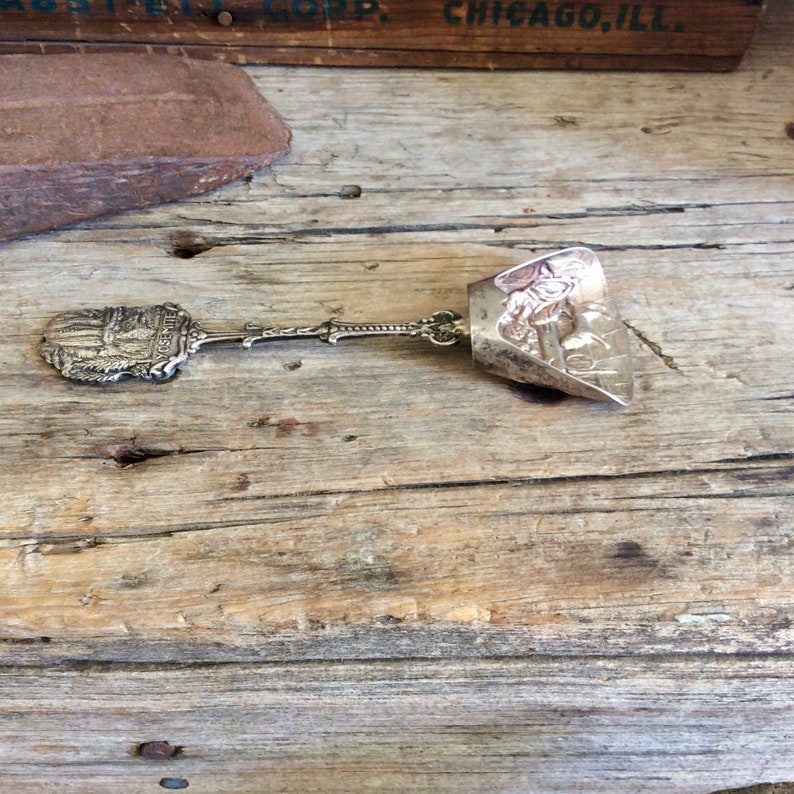Dutch Sugar Scoop / Sugar Shovel Spoon / Caddy Spoon / Etsy