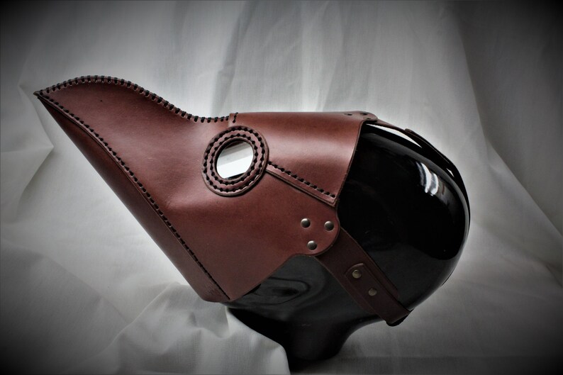 Creepy Party Médecin De La Peste Masque Noir Rivet Long Nez Masques Steampunk Accessoires De Costume Pour Bal Masqué Fête D'Halloween Carnaval Cosplay