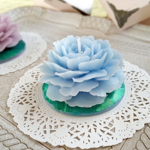 2 Rose carving candles, hand painted candles, rose shaped candles, red rose candles, flower decorative candles, Mother&#39;s day gift
