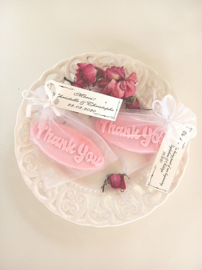Thank You Soaps, Wedding Favors, Mini Soaps Thank You, Gifts for Guest