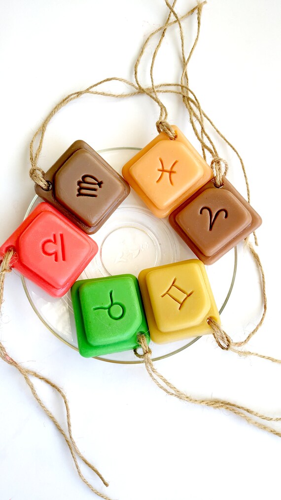 Set zodiac bar soaps zodiac carved soap engraved soaps all Etsy
