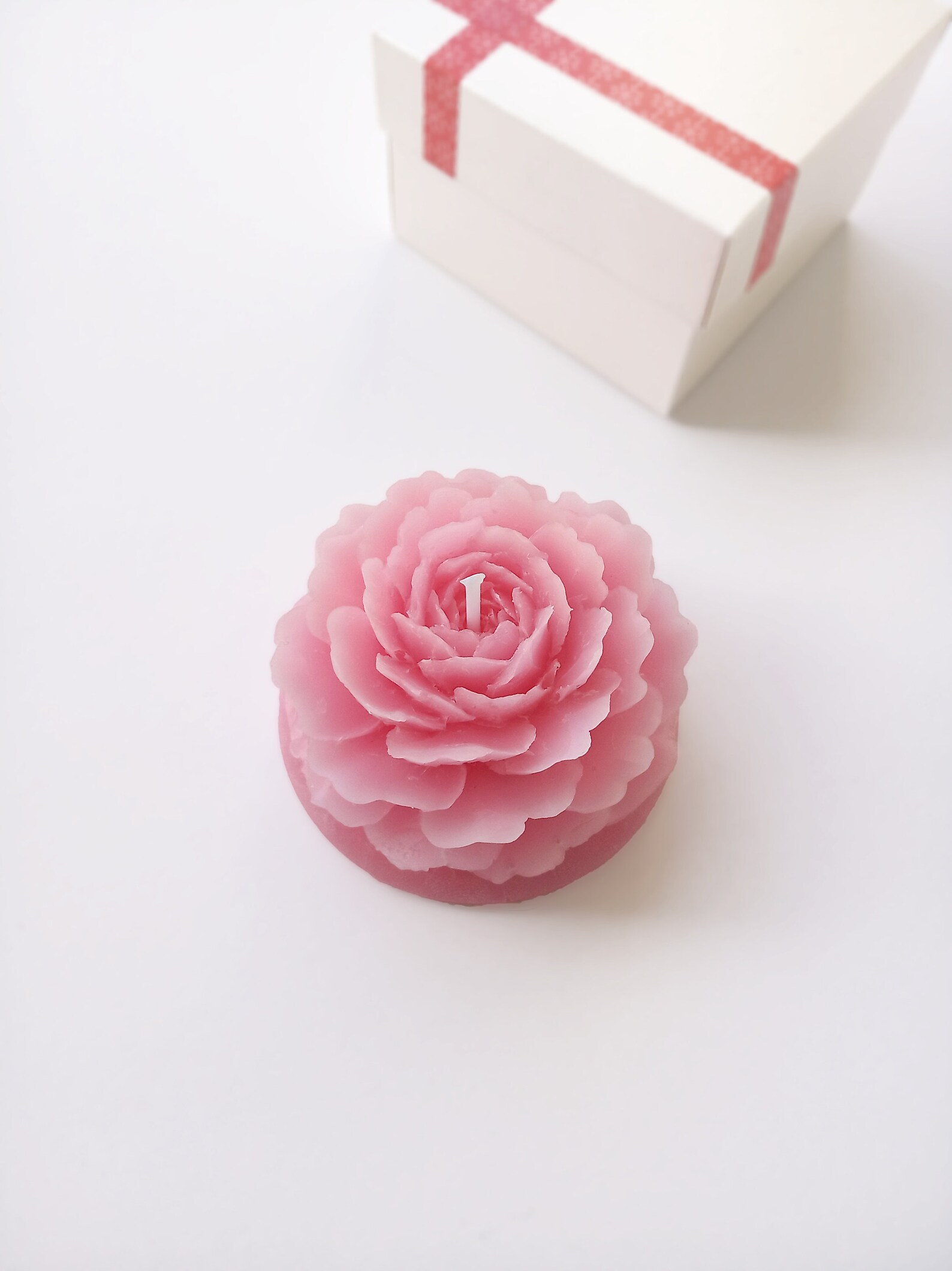 2 Rose Carving Candles Rose Shaped Candles Set Rose Candles Etsy UK