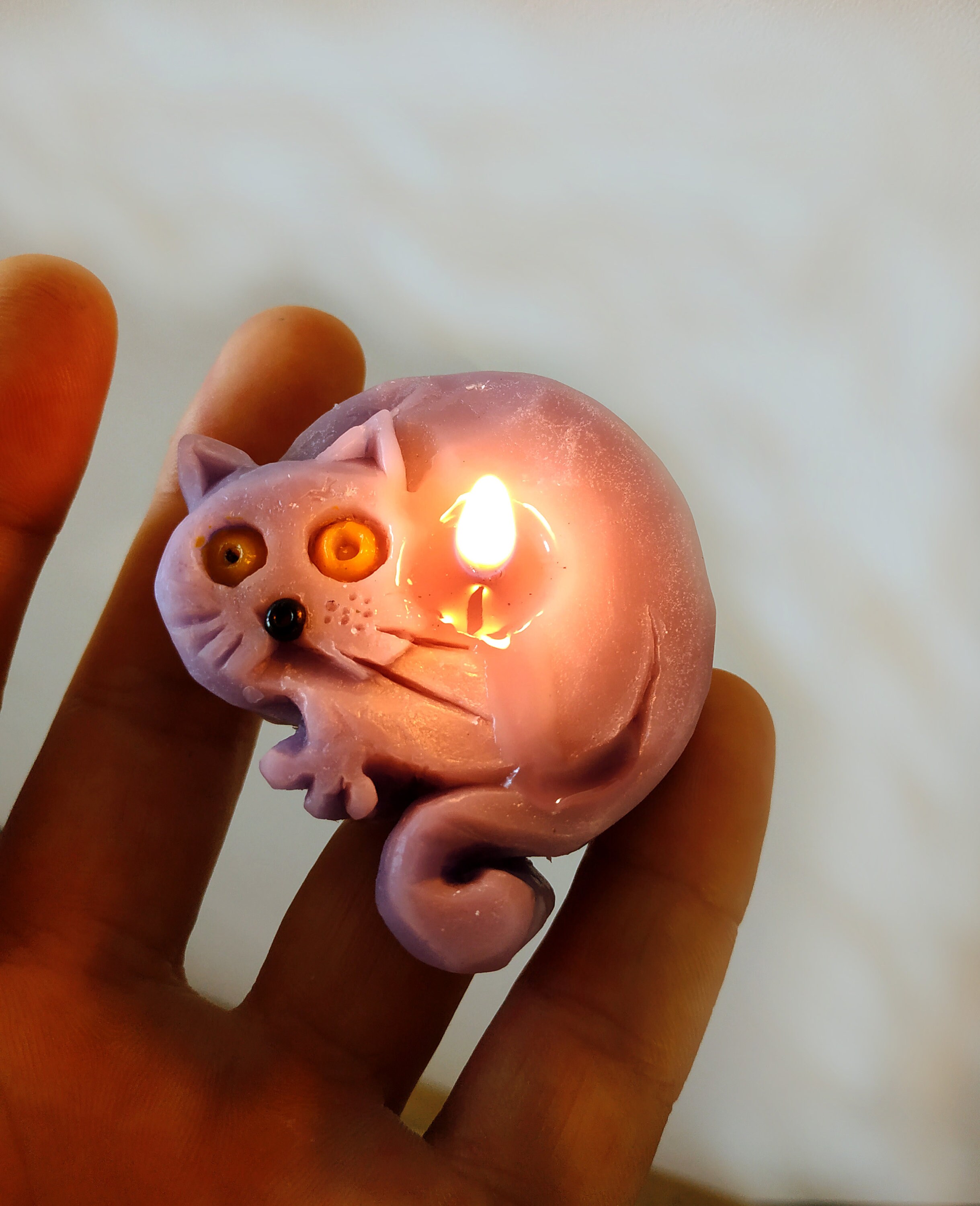 Funny Cats Candles Set Cat Candles Cat Shape Tea Lights Etsy UK