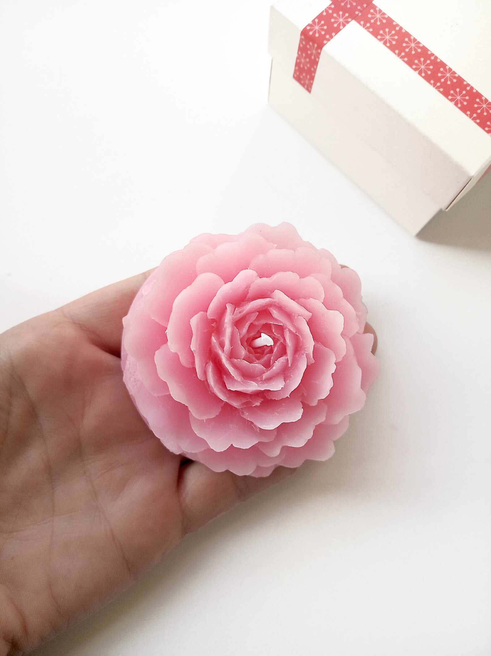 2 Rose Carving Candles Rose Shaped Candles Set Rose Candles Etsy UK