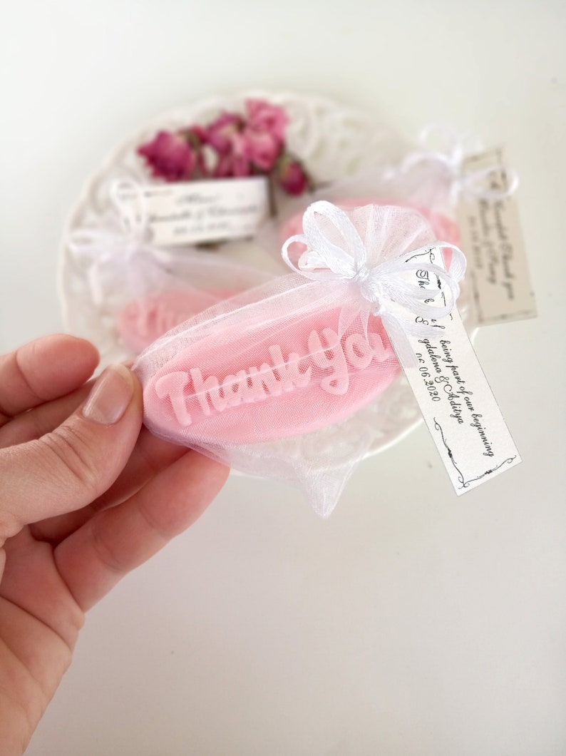 Thank You Soaps, Wedding Favors, Mini Soaps Thank You, Gifts for Guest