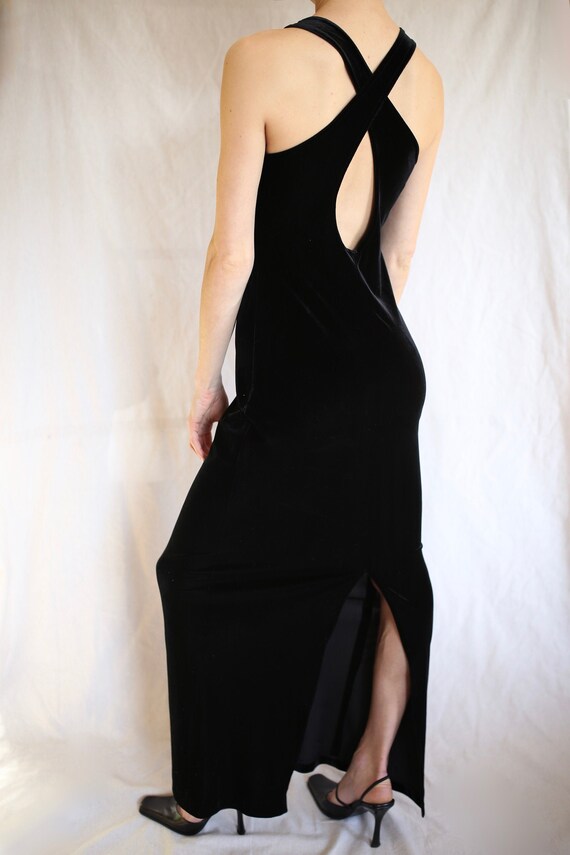 Velvet Evening Gown