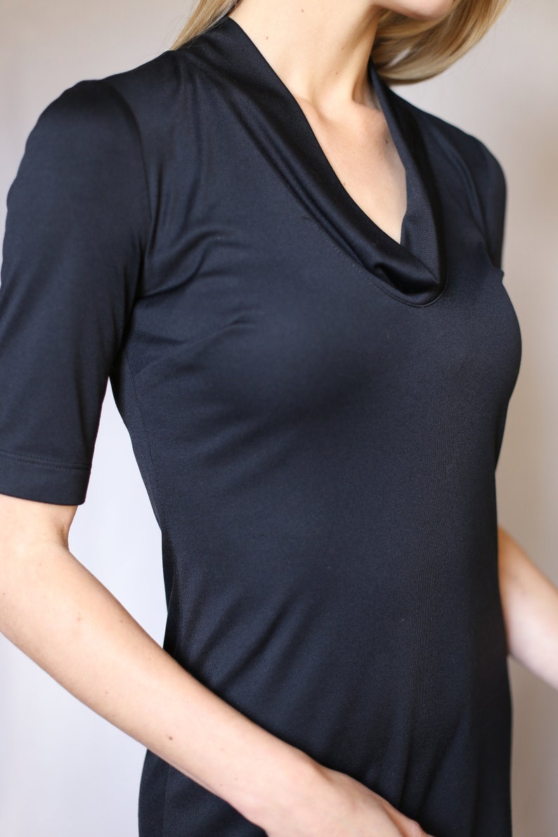 90s BCBG Cowl Neck Dress
