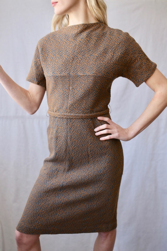 Boatneck Sheath Dress