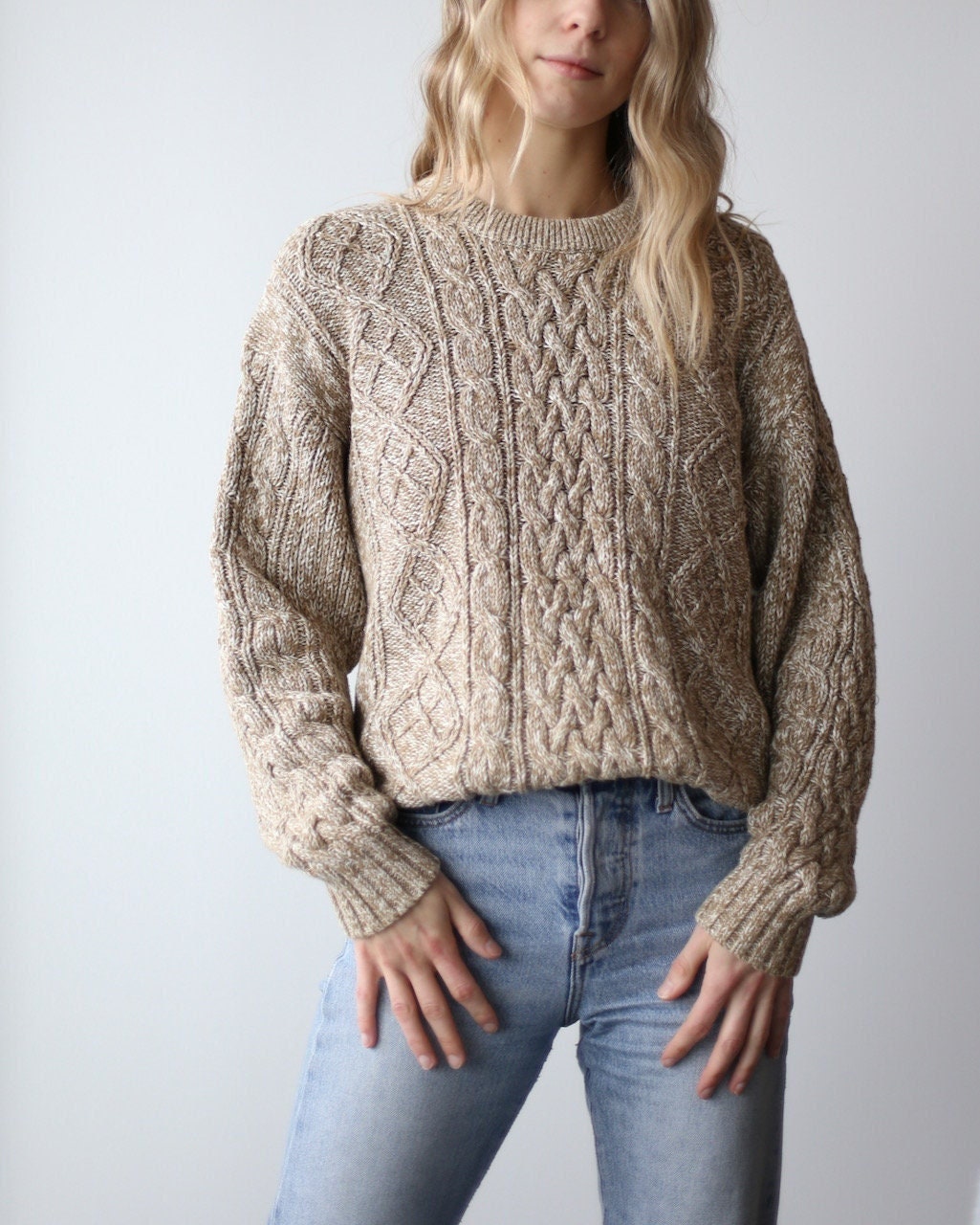 fisherman sweater cotton