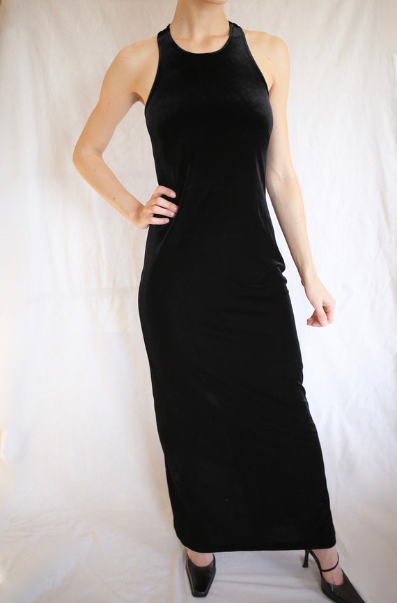Velvet Evening Gown