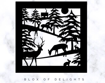 Download Winter Scene Svg Etsy