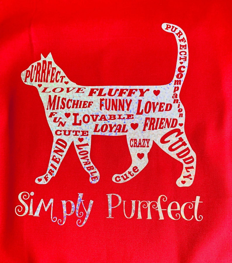 Vinyl cutting simply purrfect cat svg cutting file for instant Etsy
