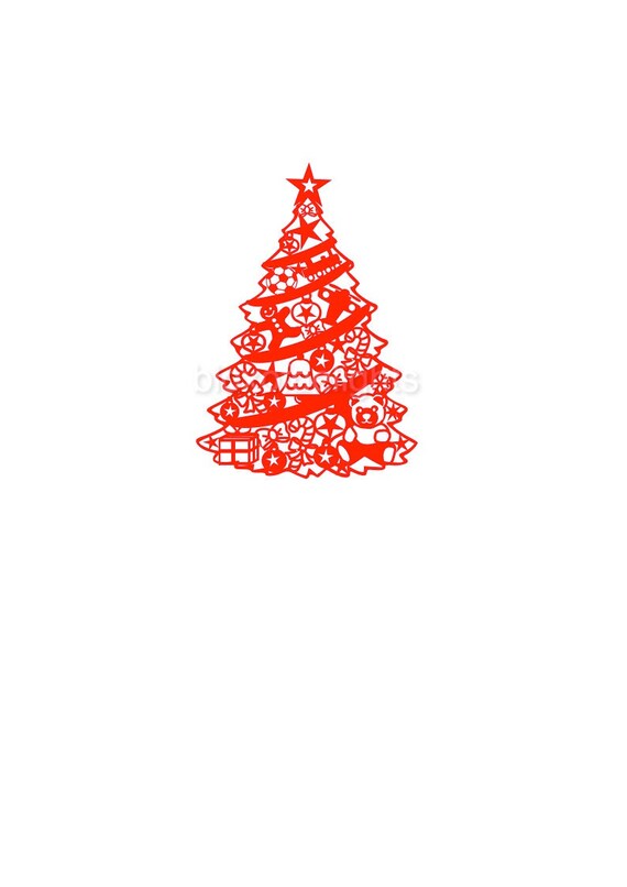 Download Free Christmas Tree Svg For Instant Digital Download Etsy SVG DXF Cut File