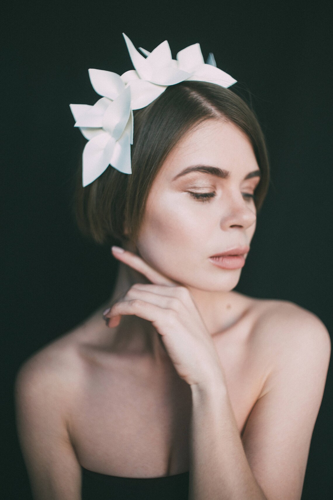 bridal crown headpiece