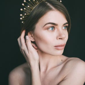 gold fairy headpiece
