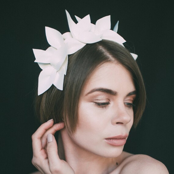 Bridal headpiece flower crown floral 